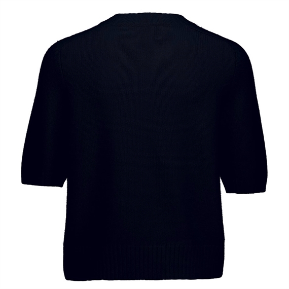 Allude Kortærmet Strik, Navy 